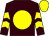 Brown, yellow disc, chevrons on sleeves, yellow cap (The Scout Syndicate)