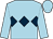 Light blue, dark blue triple diamond (David Ward)
